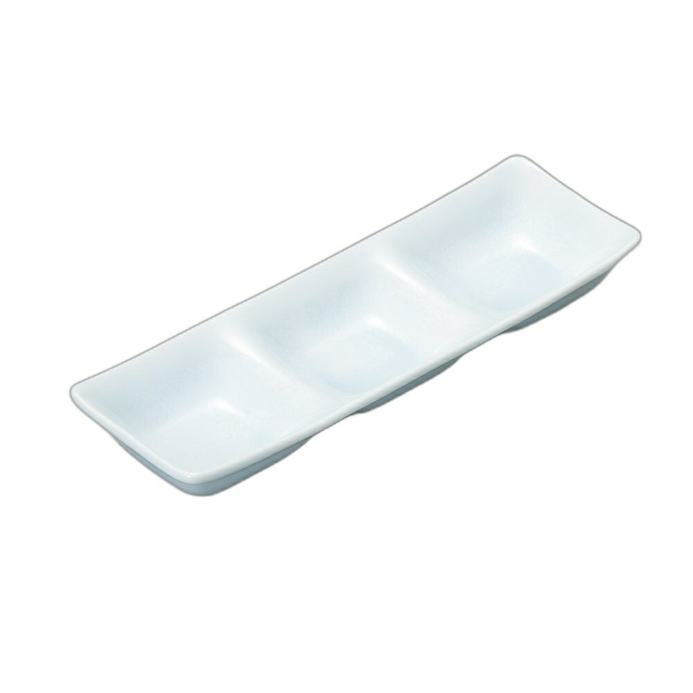 青磁三品皿 [20.4×6.8×2.7cm] | 食器 和食器 業務用 贈答 プレゼント ギフト おしゃれ かわいい お祝い..