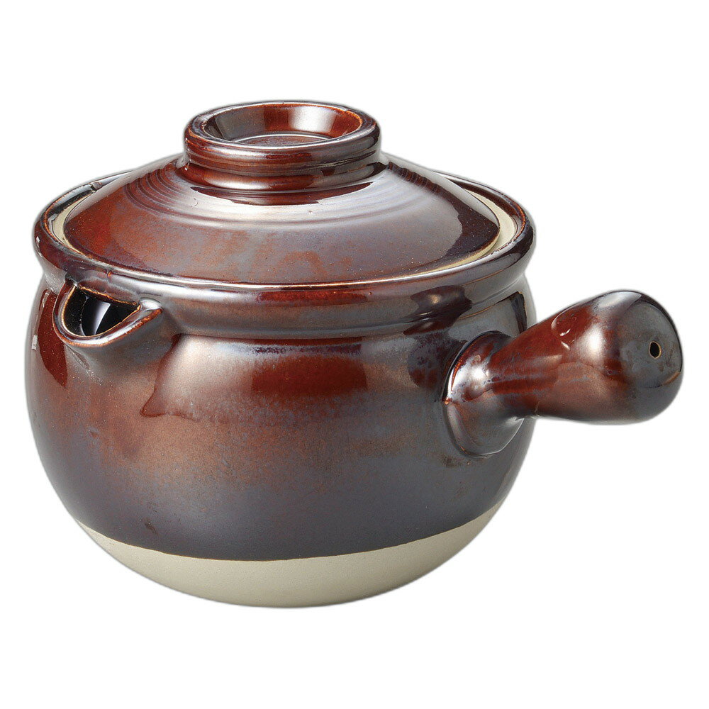 アメ行平8号 [16×14.5cm・1200cc] | 業務用 贈答 プレゼント ギフト おしゃれ かわいい セット ごはん ご飯 鍋 土鍋