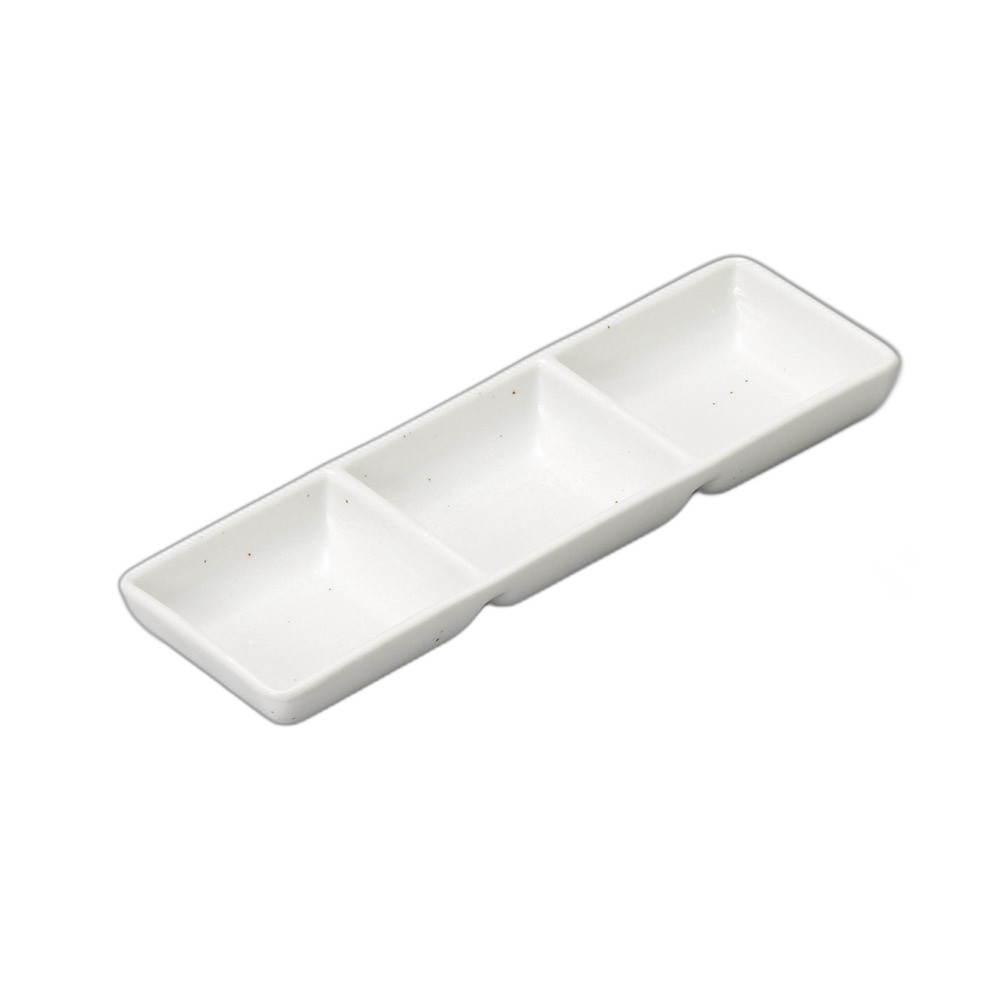 粉引三品皿 [19.4×6.2×2.2cm] | 食器 和食器 業務用 贈答 プレゼント ギフト おしゃれ かわいい お祝い..