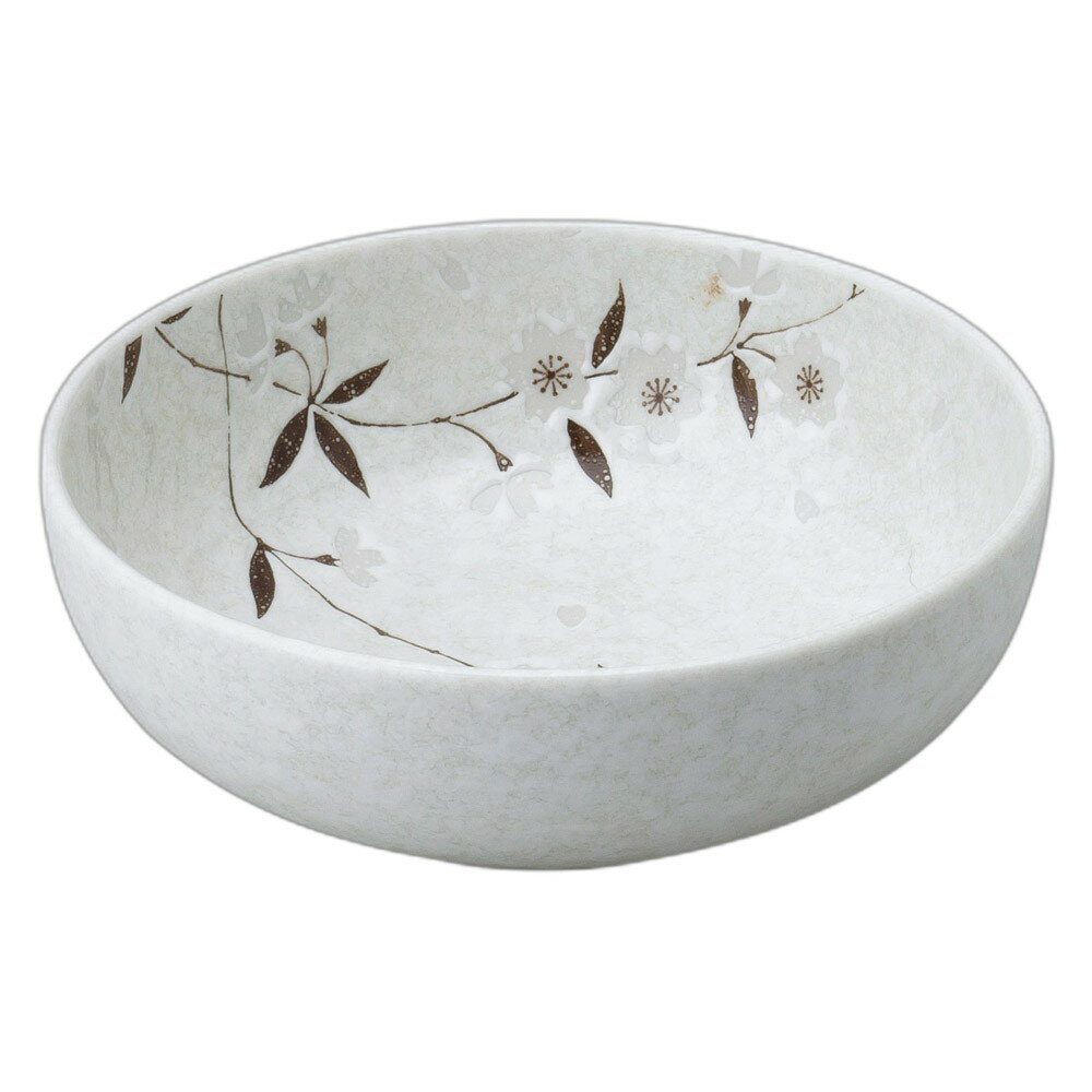 白雪桜 5.5ボール [17.3×6cm] | 食器 和食器 和皿 カフェ 料亭 業務用 贈答 プレゼント ギフト おしゃれ かわいい お祝い 開店 定食 セ..