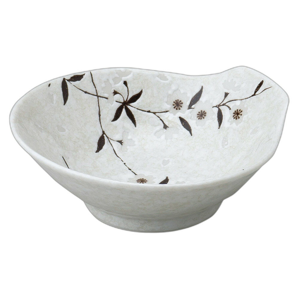 白雪桜 とんすい [12.8×12.2×4.5cm] | 食器 和食器 和皿 カフェ 料亭 業務用 贈答 プレゼント ギフト ..
