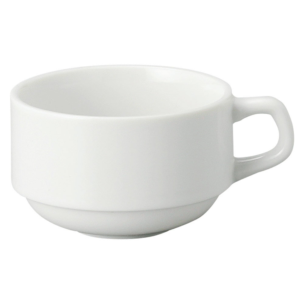 BPホワイト スタック 兼用碗 [8.2×5.8cm・200cc] | 喫茶店 業務用 カフェ 贈答 プレゼント ギフト おしゃれ かわいい かっこいい シンプル モダン お祝い 母の日 父の日 敬老の日