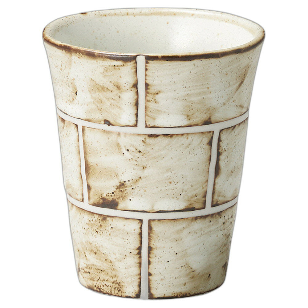 クラフトレンガ フリーカップ小 白 [8.5×9.5cm] | プレゼント ギフト おしゃれ かわいい セット シンプ..