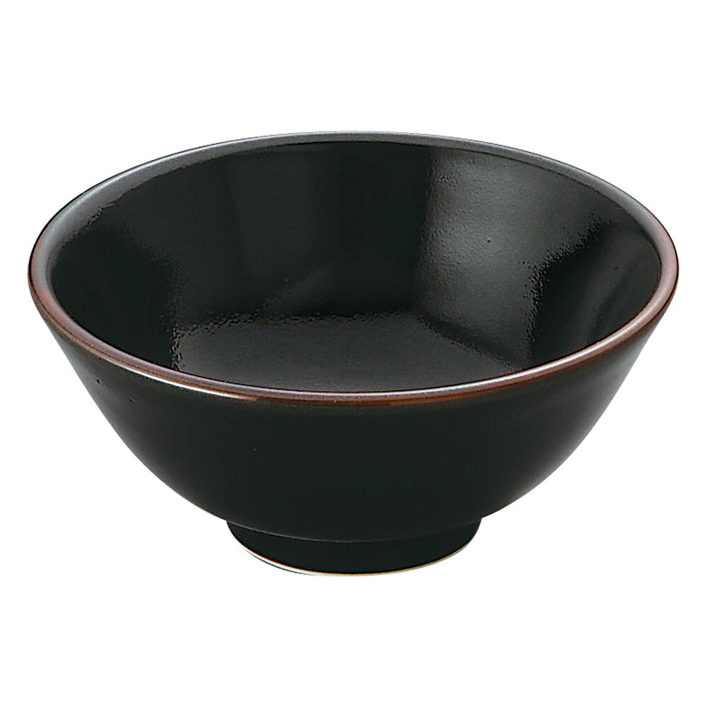 柚子黒天目 3.6スープ碗 [11.7×5.2cm] | 食器 中華 ラーメン 炒飯 餃子 業務用 贈答 プレゼント ギフト..