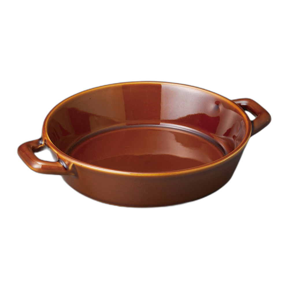 アメ71/2手付グラタン [20.3×16×3.7cm] | 器 食器 和食器 洋食器 飲食店 カフェ 和カフェ おうちカフェ..