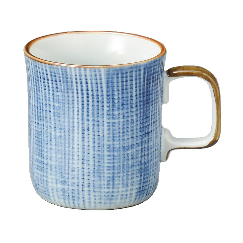 布目細十草マグ [7.6×7.8cm・220cc] | 器 食器 和食器 洋食器 飲食店 カフェ 和カフェ おうちカフェ 業務用 贈答 プレゼント ギフト おしゃれ かわいい かっこいい モダン お祝い セット