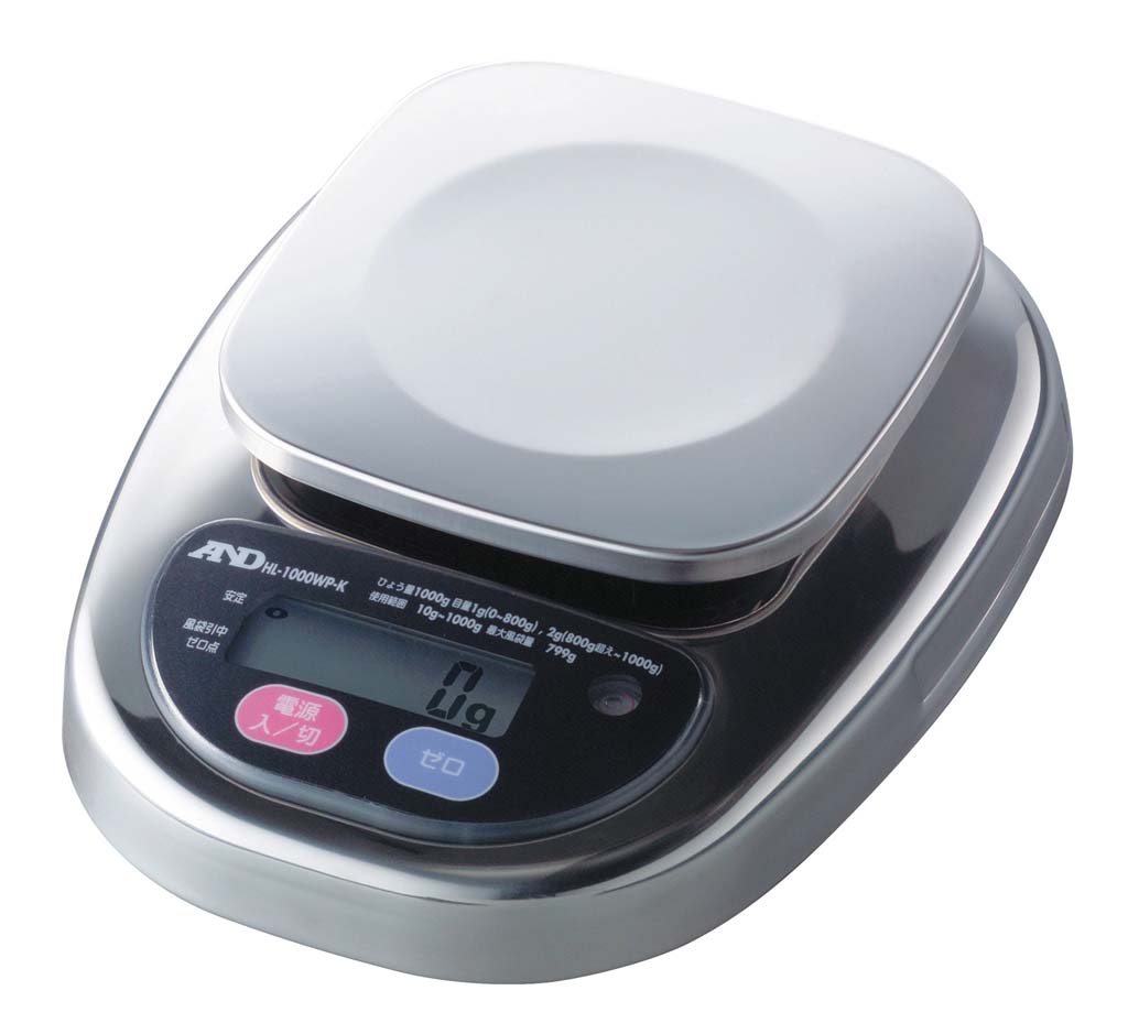 A＆D 防水・防塵デジタルはかり HL300WP [170×220×H62mm] | 計量器 デジタル測り台 計量台 計量用品 厨房用品