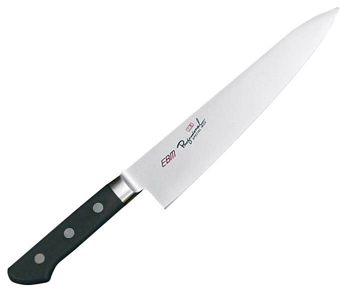 EBM 抗菌 スペシャル・イノックス 牛刀 18cm ブラック [304mm] | 包丁 ナイフ 出刃 料理 調理