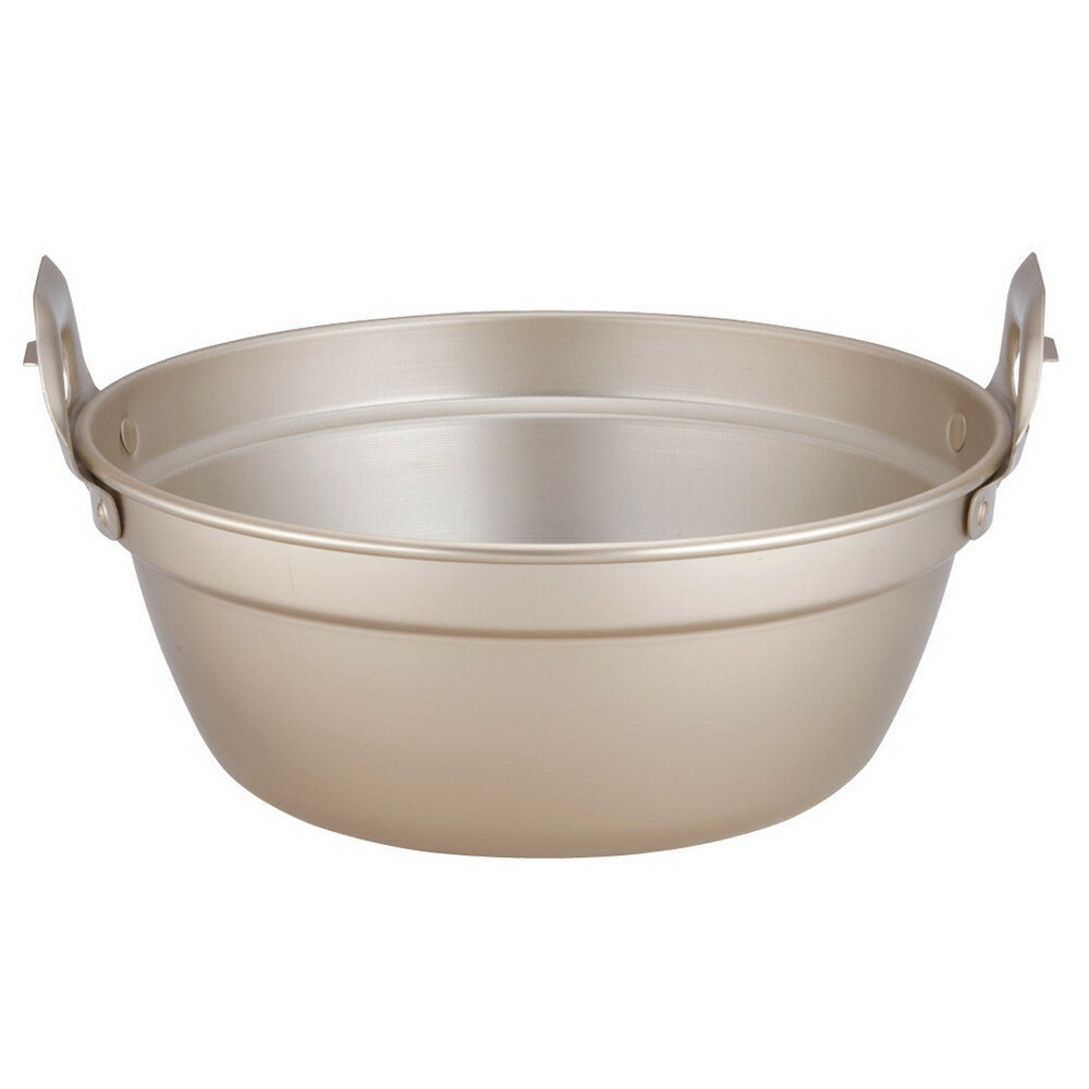 アカオ しゅう酸アルマイト 段付鍋 36cm [ 外径:378mm 深さ:150mm 11.7L ] [ 料理道具 ] | 厨房 食堂 和食 ホテル 飲食店 業務用