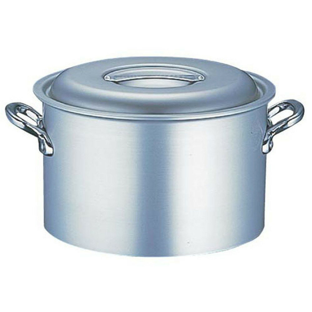 エコクリーン アルミ マイスター半寸胴鍋 24cm(本体内面ゼロクリア2コート加工) [ 外径:263mm 深さ:170mm 約7.8L ] [ 料理道具 ] | 厨房 キッチン 飲食店 ホテル レストラン 業務用