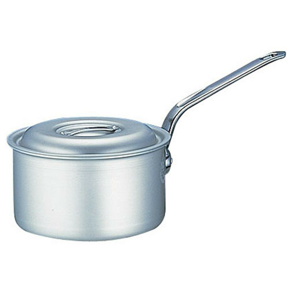 エコクリーン アルミマイスター片手深型鍋 15cm(本体内面ゼロクリア2コート加工) [ 外径:168mm 深さ:90mm 約1.6L ] [ 料理道具 ] | 厨房 キッチン 飲食店 ホテル レストラン 業務用