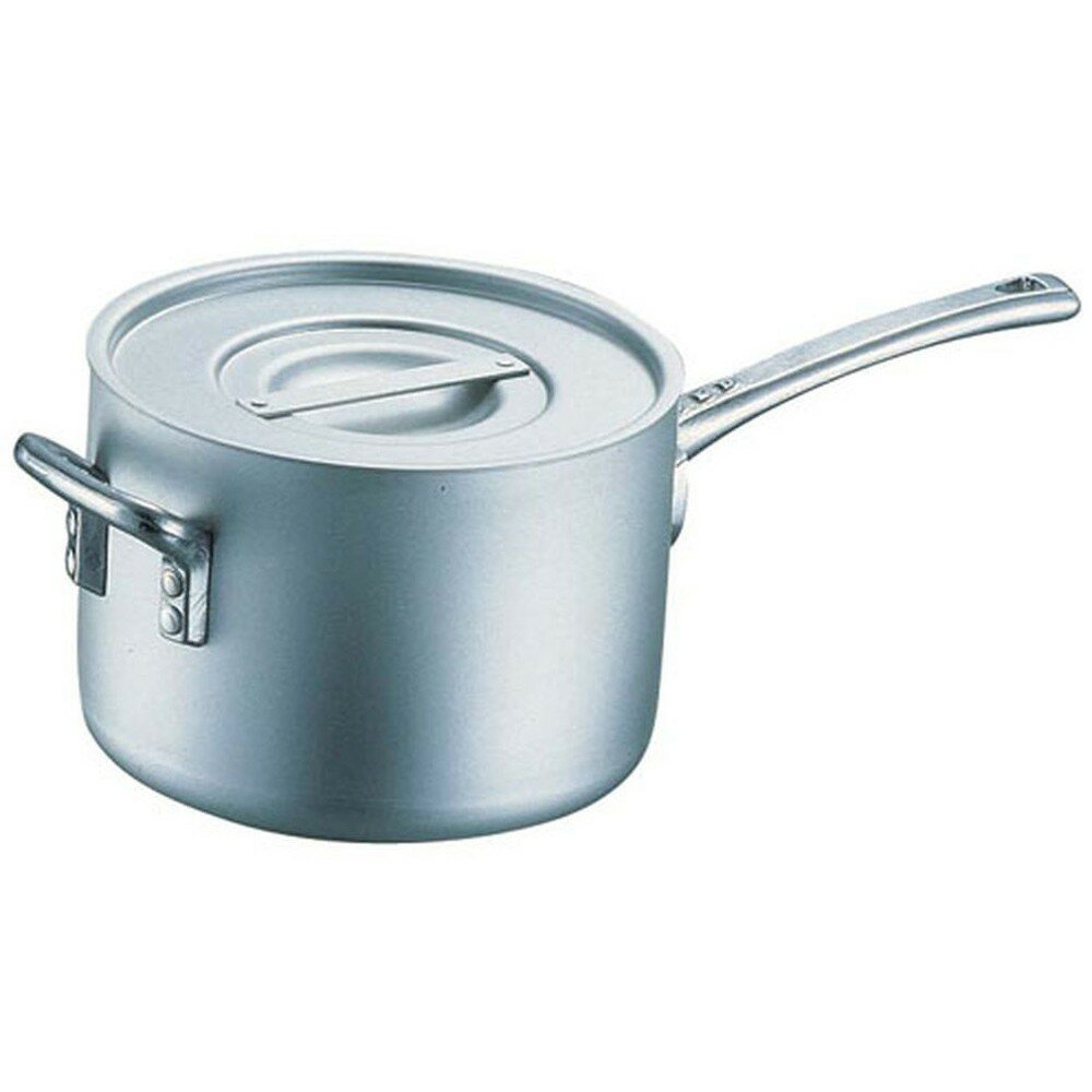 エコクリーン アルミ エレテック片手鍋 30cm(本体内面ゼロクリア2コート加工) [ 外径:308mm 深さ:200mm 底径:270mm 13L ] [ 料理道具 ] | 厨房 キッチン 飲食店 ホテル レストラン 業務用