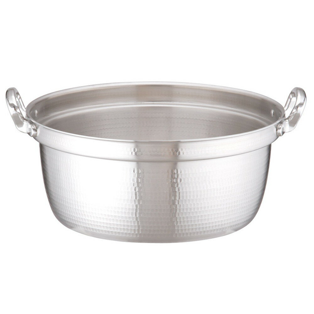 アルミDON打出円付鍋 48cm [ 外径:497mm 深さ:220mm 33L ] [ 料理道具 ] | 厨房 キッチン 和食 料亭 業務用