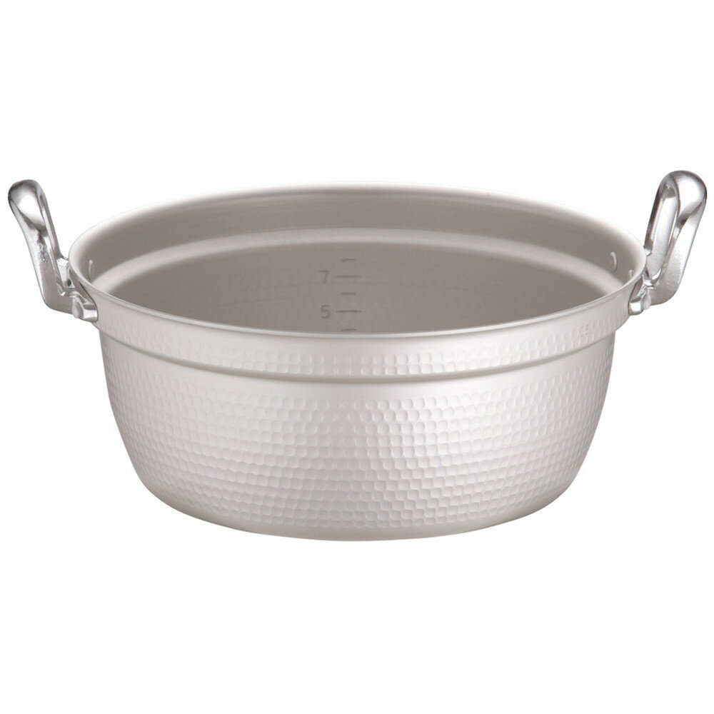 マイスター アルミ極厚円付鍋 (目盛付)36cm [ 外径:377mm 深さ:160mm 12.7L ] [ 料理道具 ] | 厨房 キッチン 飲食店 ホテル レストラン 業務用