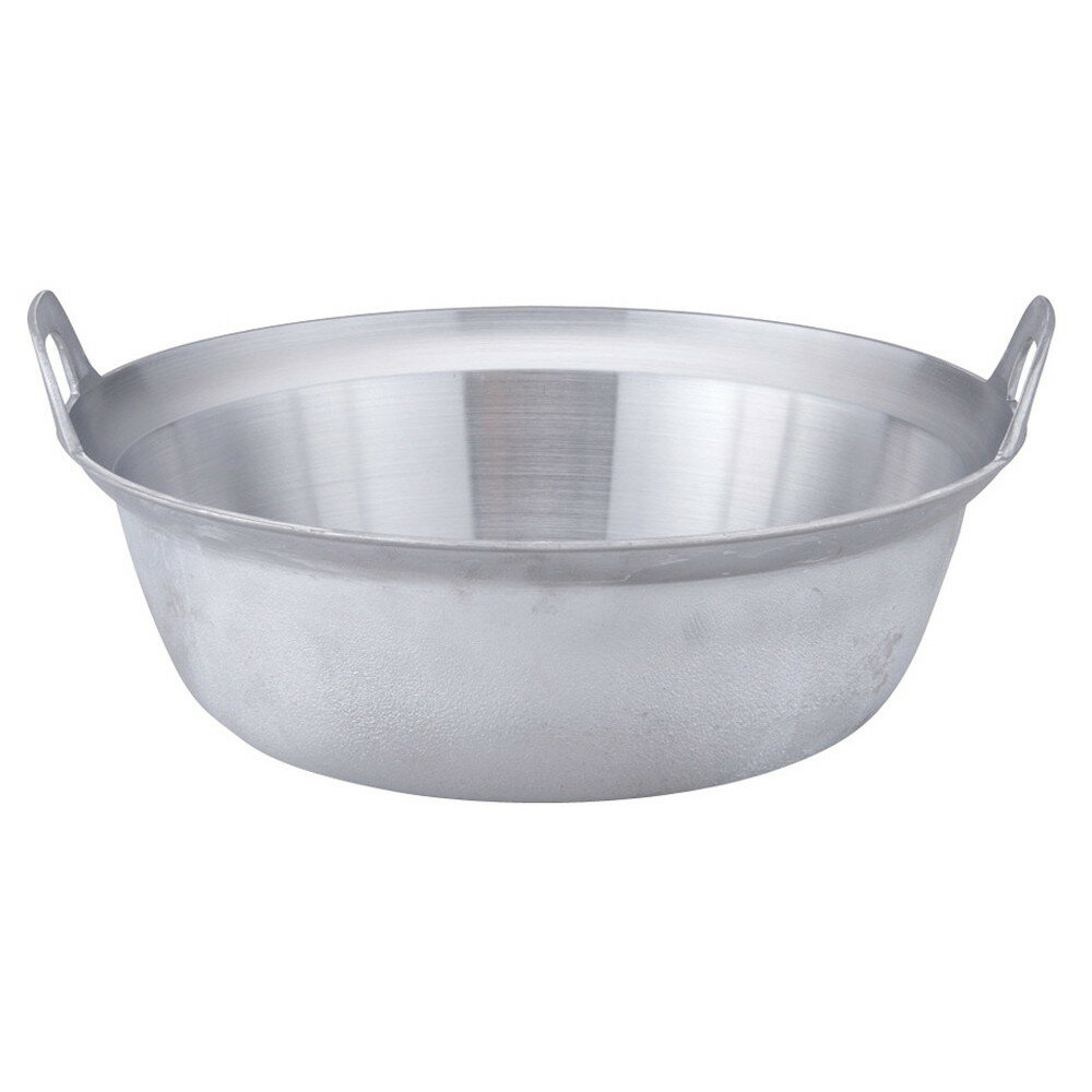Yukihira Pans - アルミイモノ円付鍋 36cm [ 外径:360mm 深さ:122mm 底内寸:260mm 8L ] [ 料理道具 ] | 厨房 食堂 和食 ホテル 飲食店 業務用
