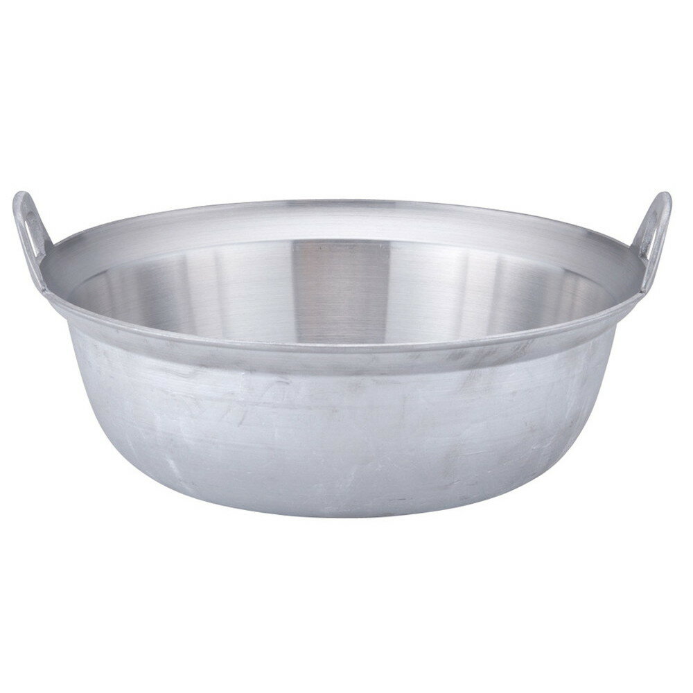 アルミイモノ円付鍋 39cm [ 外径:394mm 深さ:137mm 底内寸:290mm 10.5L ] [ 料理道具 ] | 厨房 食堂 和食 ホテル 飲食店 業務用