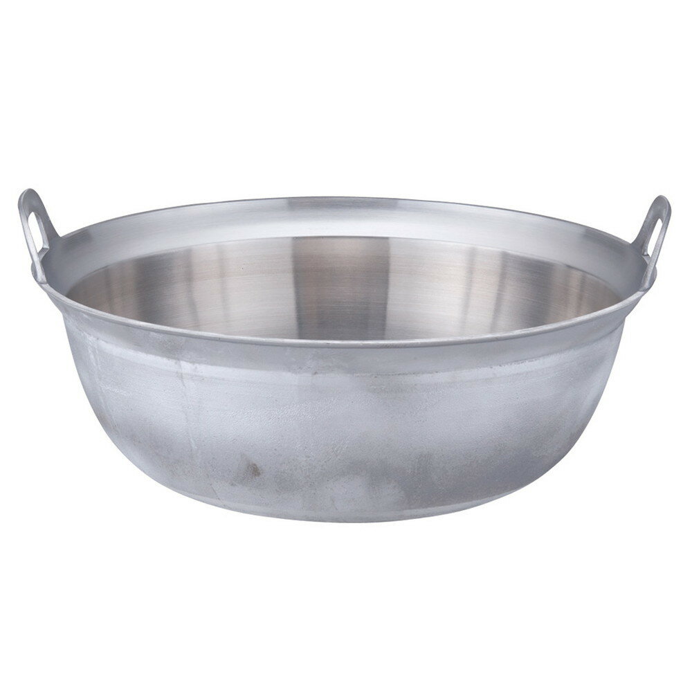 アルミイモノ円付鍋 45cm [ 外径:456mm 深さ:166mm 14L ] [ 料理道具 ] | 厨房 食堂 和食 ホテル 飲食店 業務用