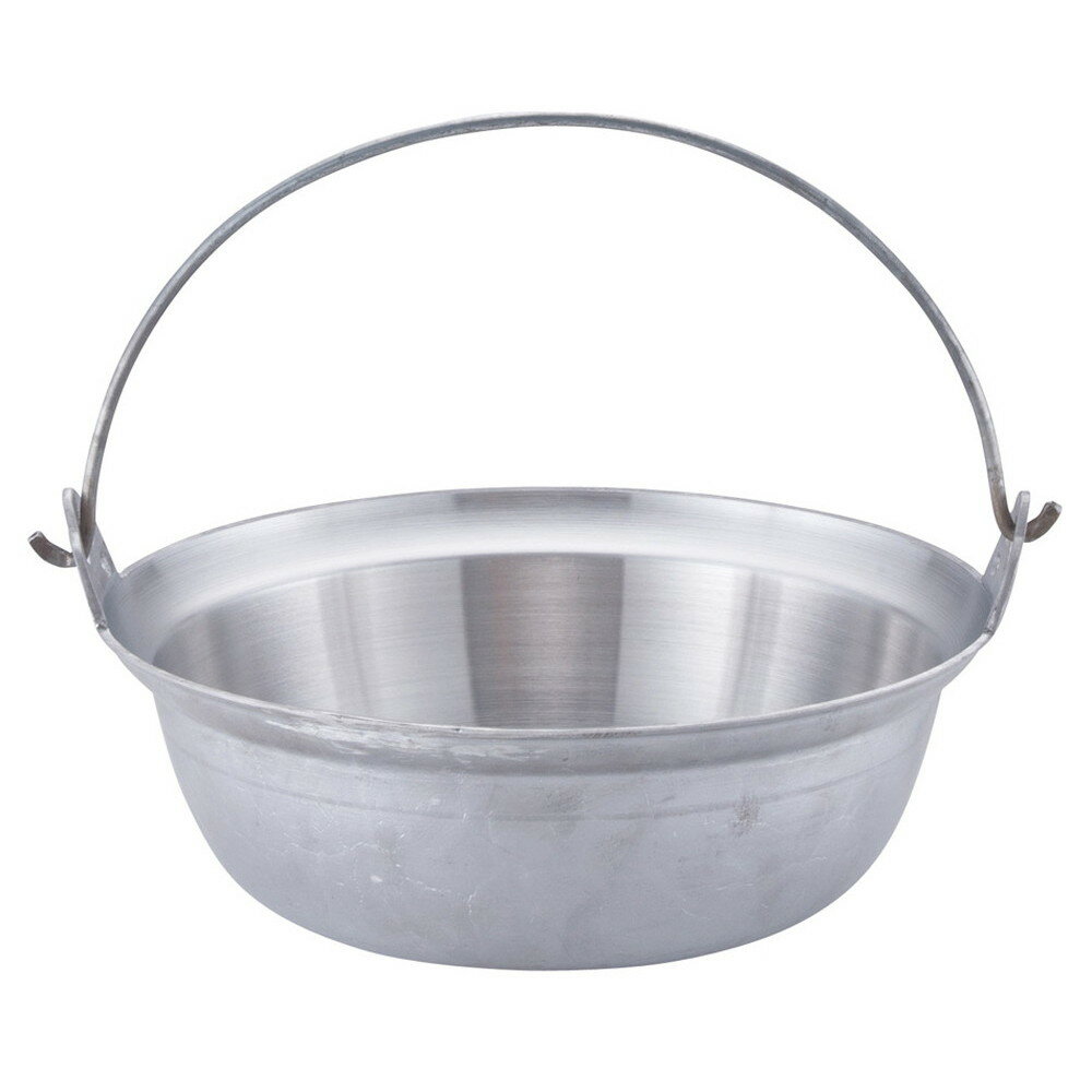 アルミイモノ 吊付円付鍋 33cm [ 外径:327mm 深さ:112mm 6.1L ] [ 料理道具 ] | 厨房 食堂 和食 ホテル 飲食店 業務用