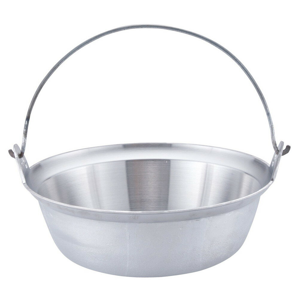 アルミイモノ 吊付円付鍋 36cm [ 外径:360mm 深さ:122mm 8L ] [ 料理道具 ] | 厨房 食堂 和食 ホテル 飲食店 業務用