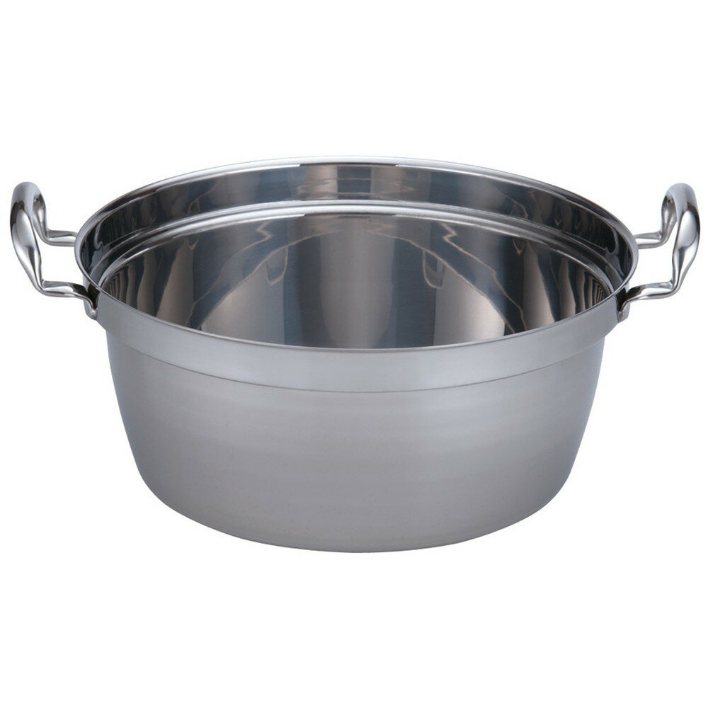 36 cm〜 - パワー・デンジ 円付鍋 39cm [ 外径:405mm 深さ:175mm 底径:290mm 16L ] [ 料理道具 ] | 厨房 キッチン 飲食店 ホテル レストラン 業務用
