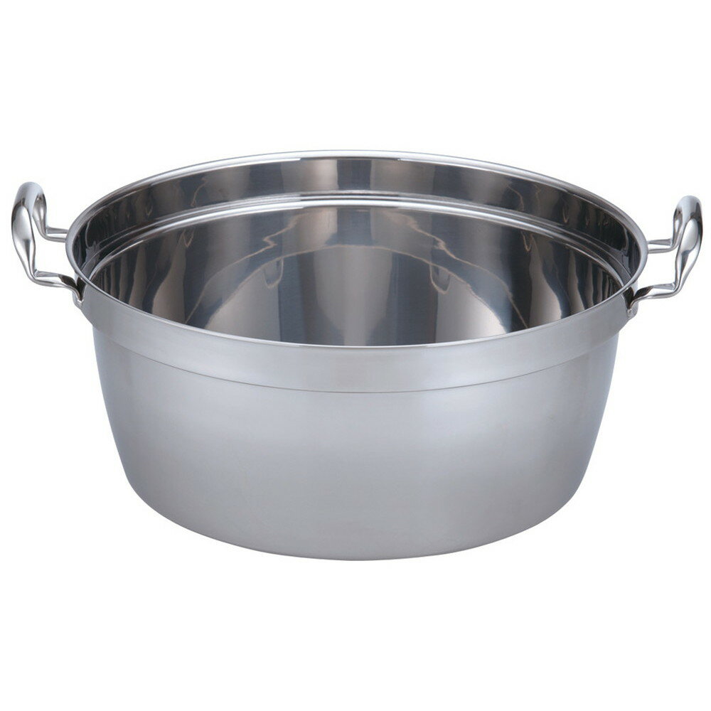 パワー・デンジ 円付鍋 45cm [ 外径:465mm 深さ:200mm 底径:350mm 26L ] [ 料理道具 ] | 厨房 キッチン 飲食店 ホテル レストラン 業務用