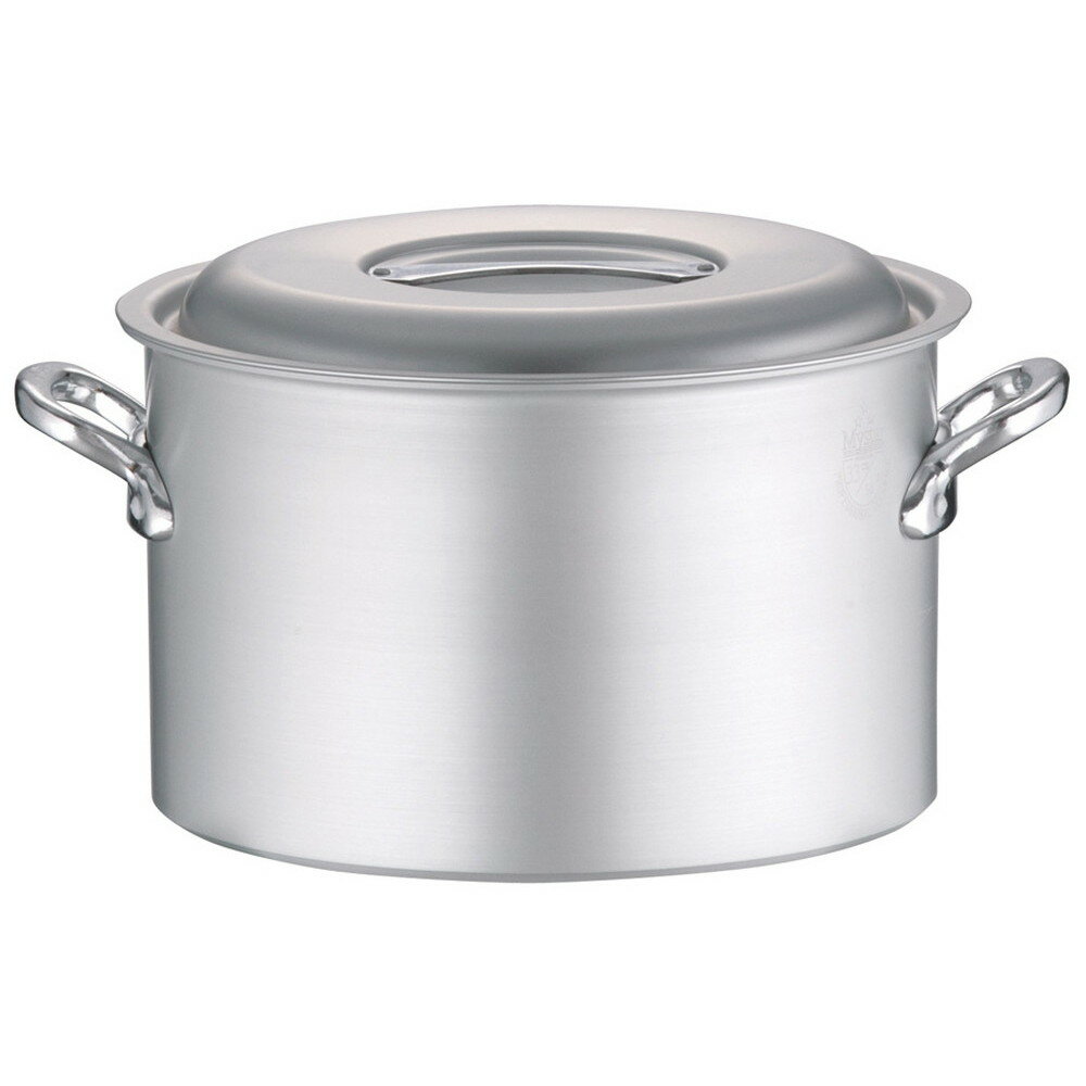 アルミ マイスター半寸胴鍋 33cm [ 外径:361mm 深さ:210mm 約18L ] [ 料理道具 ] | 厨房 キッチン 飲食店 ホテル レストラン 業務用