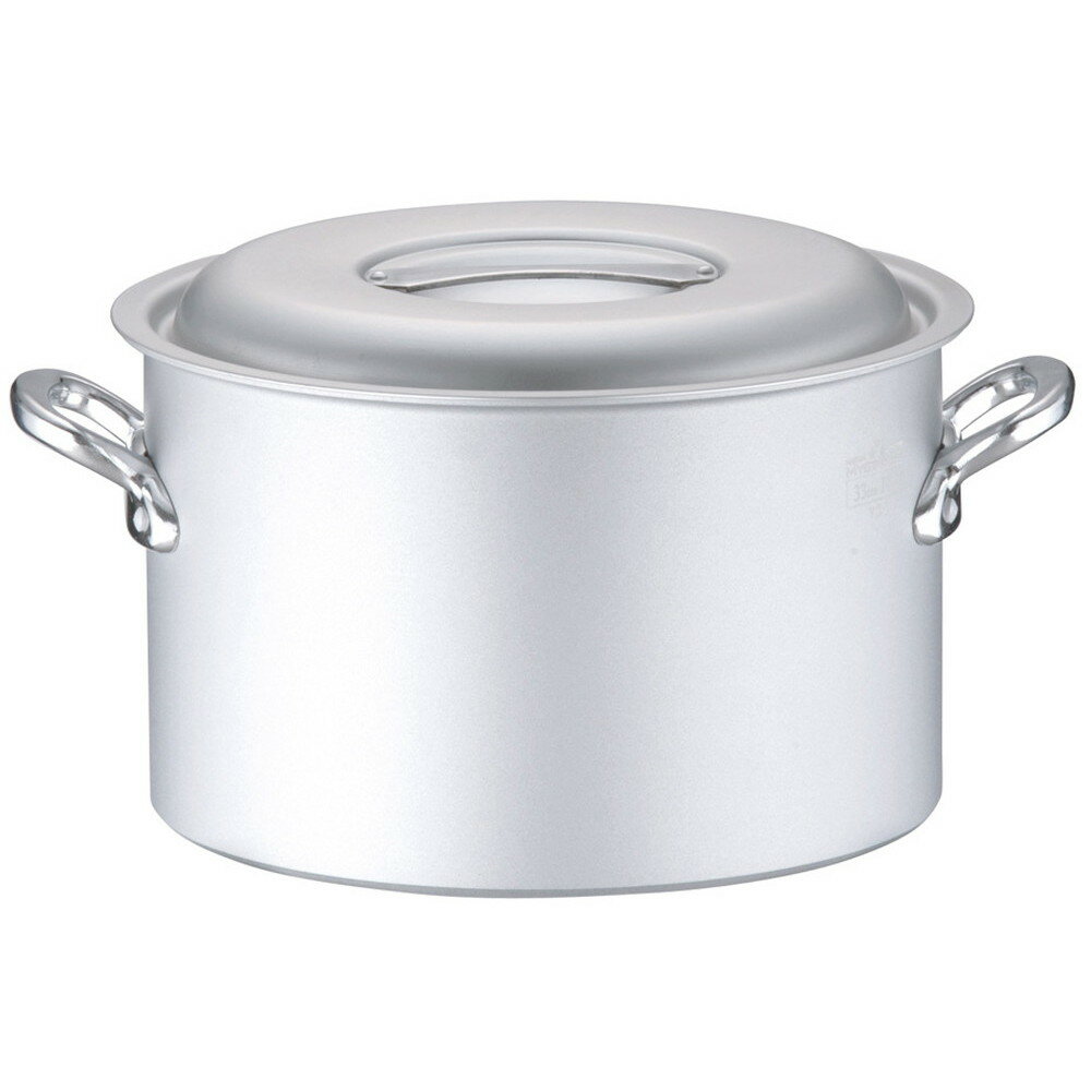 業務用マイスターIH 半寸胴鍋 33cm [ 外径:361mm 深さ:210mm 底径:330mm 約18.0L ] [ 料理道具 ] | 厨房 キッチン 飲食店 ホテル レストラン 業務用