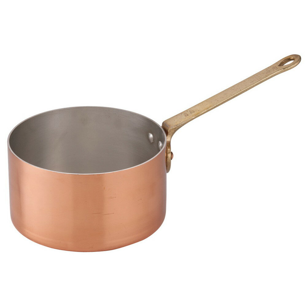 エトール銅 片手深型鍋 27cm [ 内径:270 x 深さ:150mm 8.5L ] [ 料理道具 ] | 厨房 キッチン 飲食店 ホテル レストラン 業務用