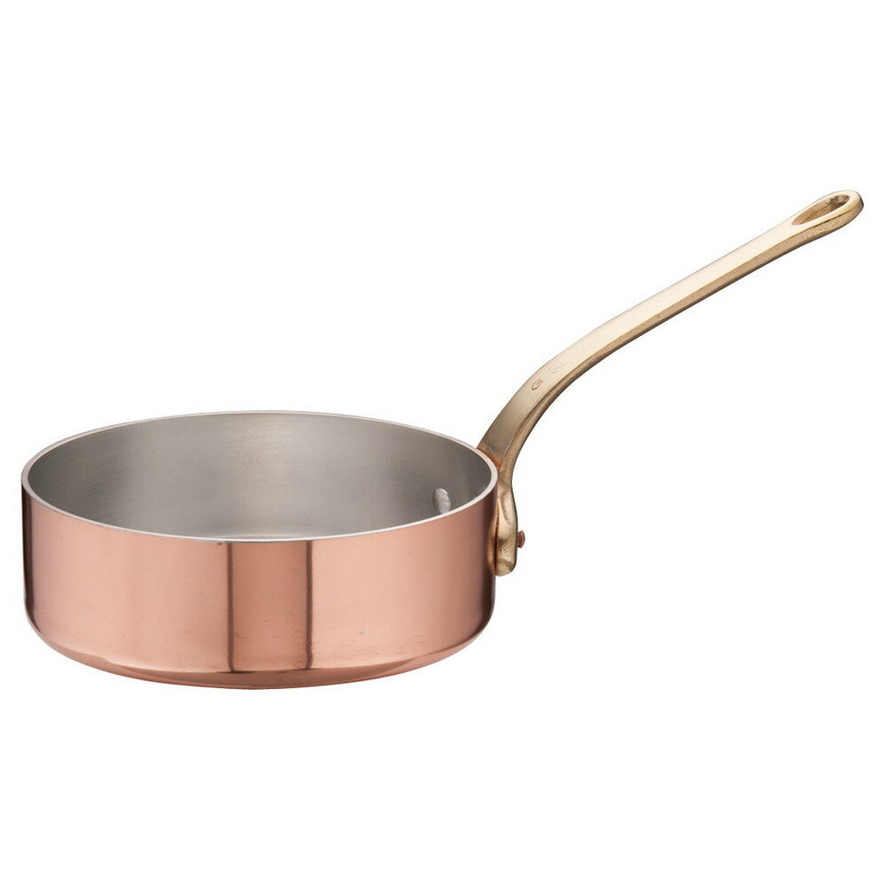 エトール銅 片手浅型鍋 21cm [ 内径:210 x 深さ:70mm 2.4L ] [ 料理道具 ] | 厨房 キッチン 飲食店 ホテル レストラン 業務用