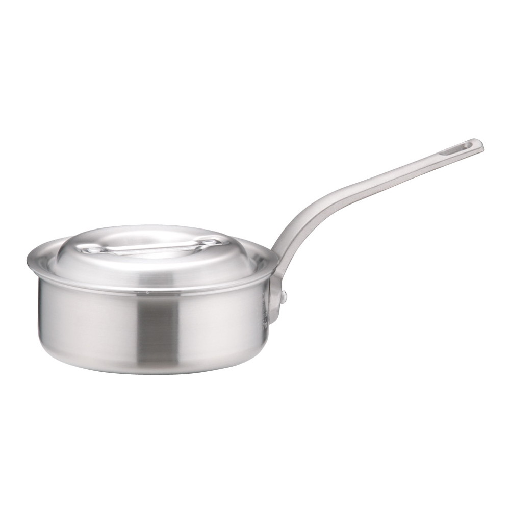 Yukihira Pans - アルミDON片手浅型鍋 15cm [ 外径:166mm 深さ:60mm 1L ] [ 料理道具 ] | 厨房 キッチン 飲食店 ホテル レストラン 業務用