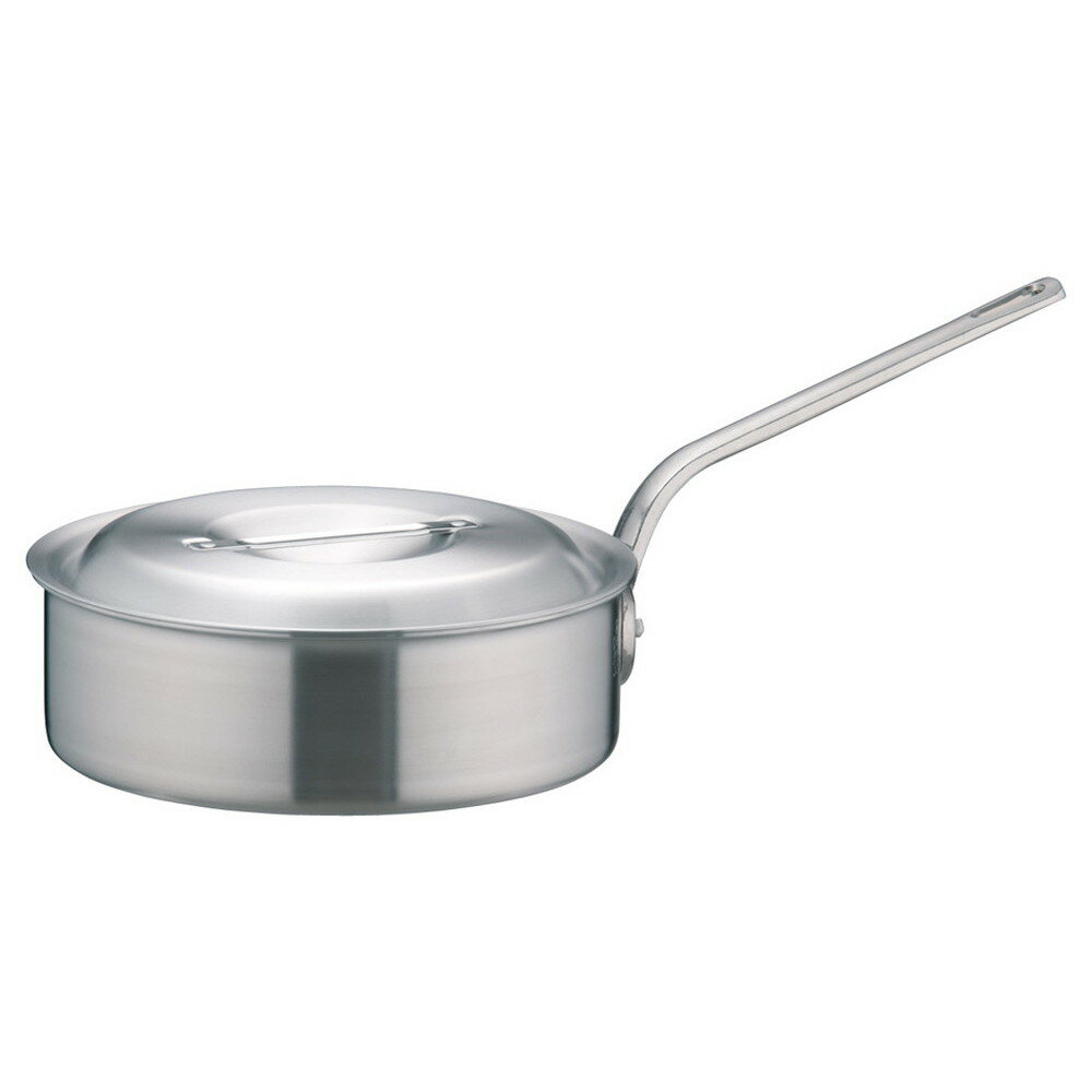 アルミDON片手浅型鍋 33cm [ 外径:349mm 深さ:110mm 9.1L ] [ 料理道具 ] | 厨房 キッチン 飲食店 ホテル レストラン 業務用