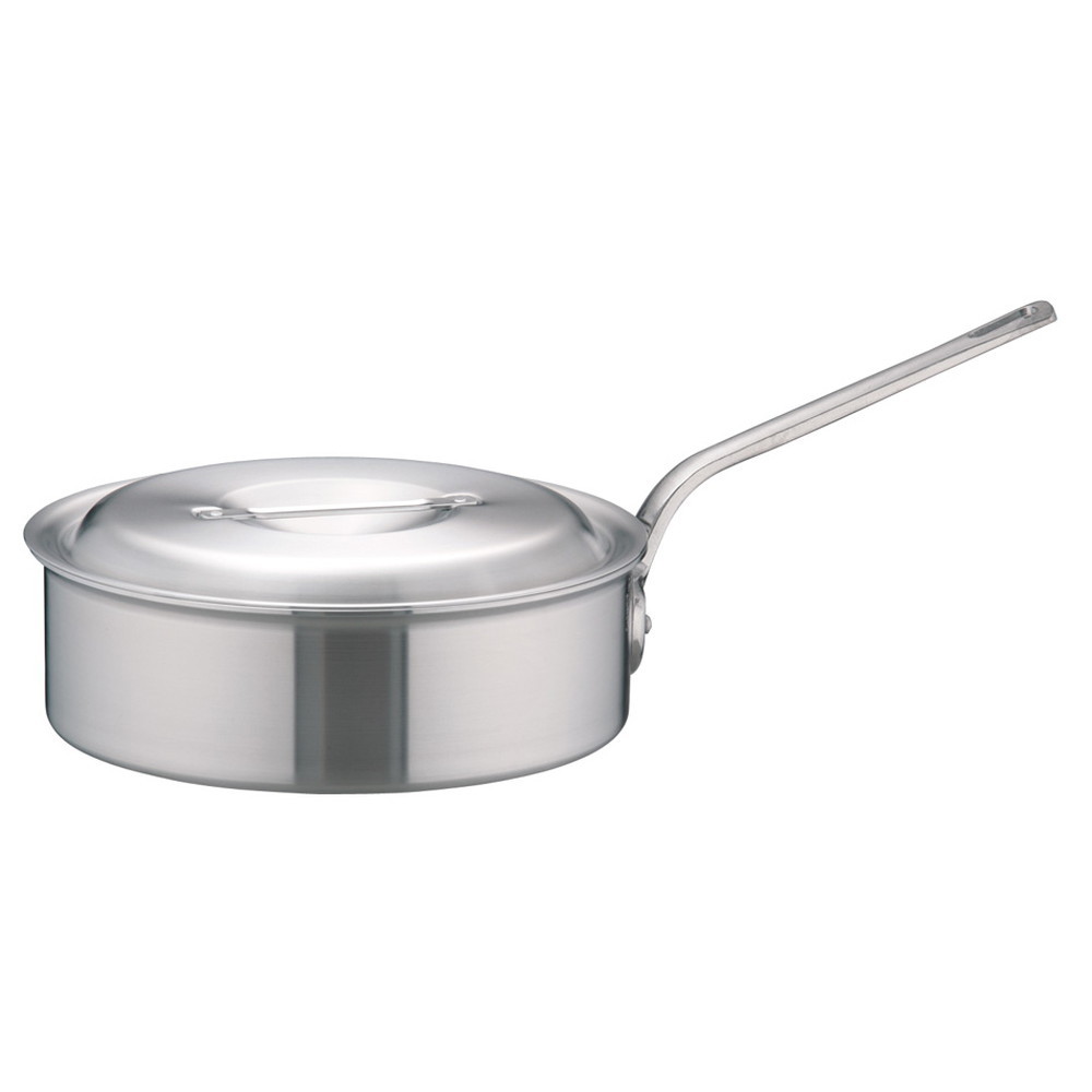 アルミDON片手浅型鍋 36cm [ 外径:379mm 深さ:120mm 11.9L ] [ 料理道具 ] | 厨房 キッチン 飲食店 ホテル レストラン 業務用