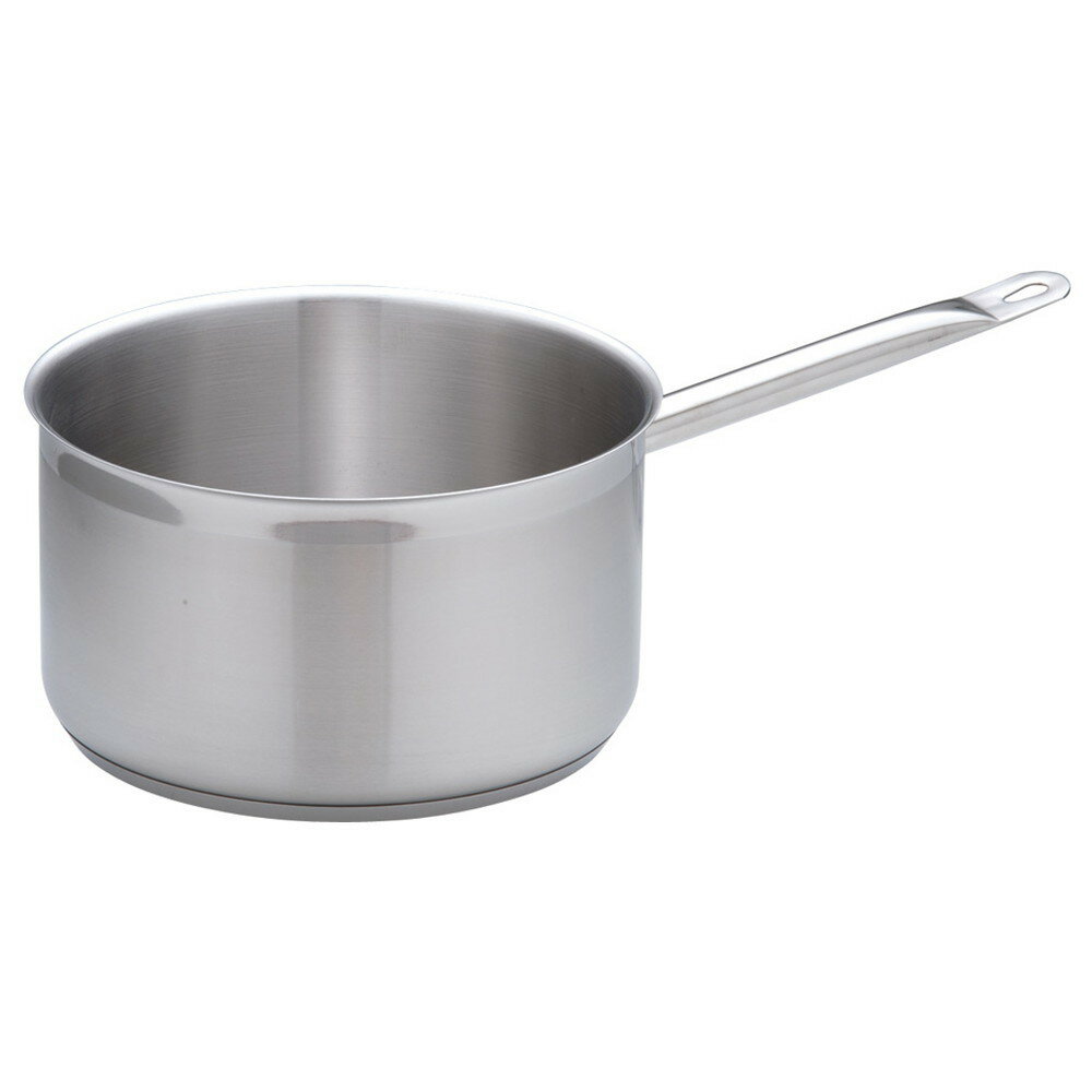 TKG PRO(プロ)片手深型鍋(蓋無) 24cm [ 外径:255mm 深さ:135mm 底径:223mm 6.2L ] [ 料理道具 ] | 厨房 キッチン 飲食店 ホテル レストラン 業務用