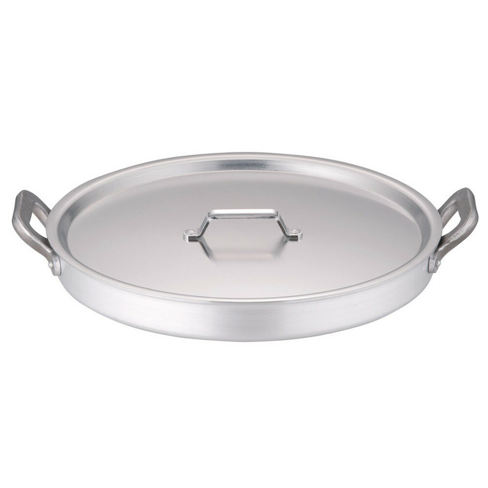 アルミ かつどん鍋 42cm [ 外径:437mm 深さ:50mm 6.9L ] [ 料理道具 ] | 厨房 キッチン 和食 定食屋 そば屋 業務用