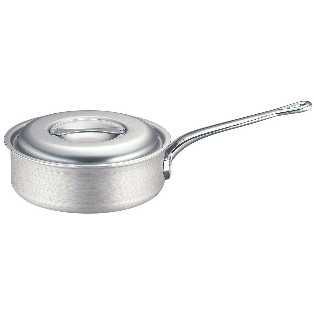 TKG IHアルミ 浅型片手鍋 30cm [ 外径:326mm 深さ:100mm 底径:210mm 6.8L ] [ 料理道具 ] | 厨房 キッチン 飲食店 ホテル レストラン 業務用