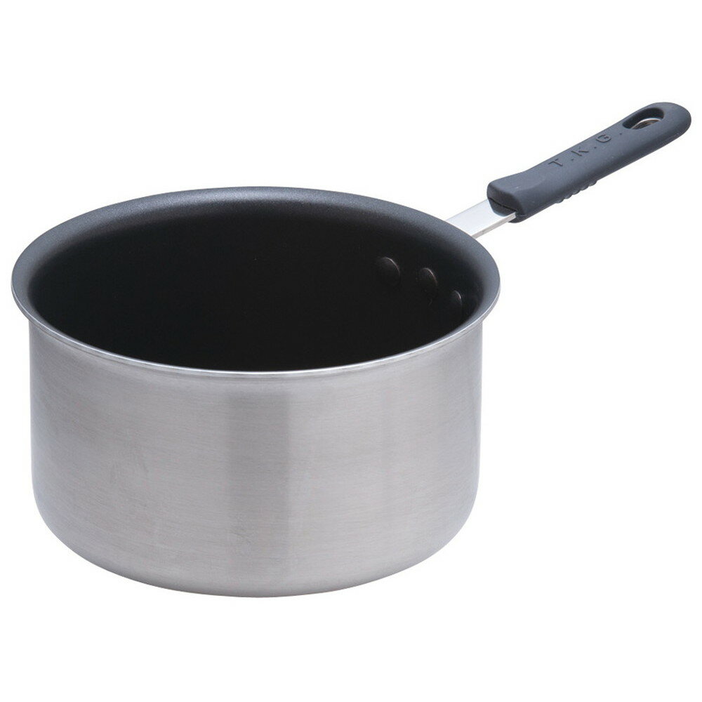 TKG IHセレクト 2層クラッド 深型片手鍋 20cm [ 外径:220mm 深さ:120mm 底径:3.2mm 3.8L ] [ 料理道具 ] | 厨房 キッチン 飲食店 ホテル レストラン 業務用