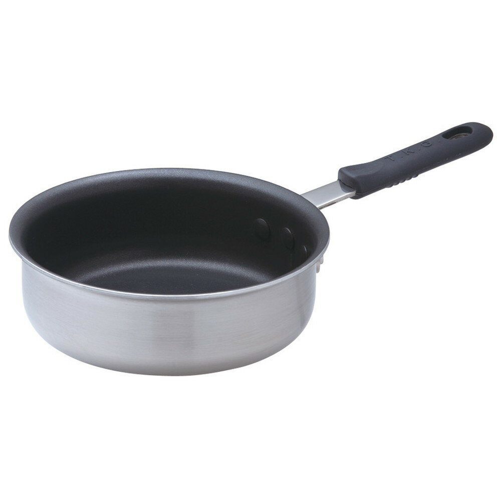 TKG IHセレクト 2層クラッド 浅型片手鍋 18cm [ 外径:200mm 深さ:65mm 1.6L ] [ 料理道具 ] | 厨房 キッチン 飲食店 ホテル レストラン 業務用