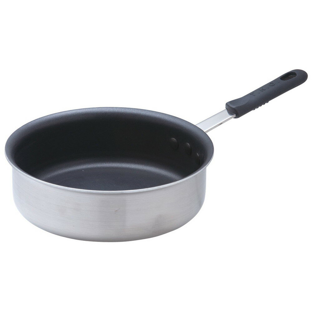 TKG IHセレクト 2層クラッド 浅型片手鍋 22cm [ 外径:240mm 深さ:75mm 2.8L ] [ 料理道具 ] | 厨房 キッチン 飲食店 ホテル レストラン 業務用