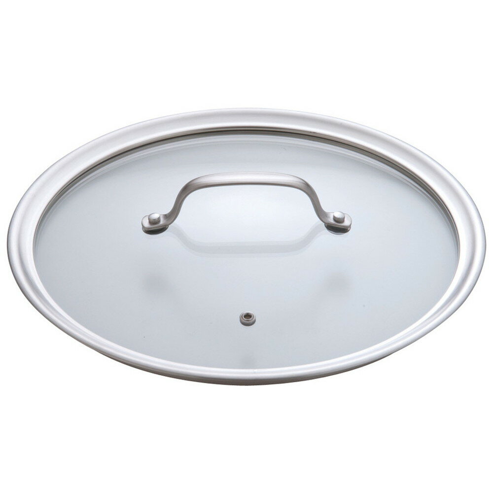 TKG IHセレクト 2層クラッド鍋用 ガラス蓋 28cm [ 料理道具 ] | 厨房 キッチン 飲食店 ホテル レストラン 業務用