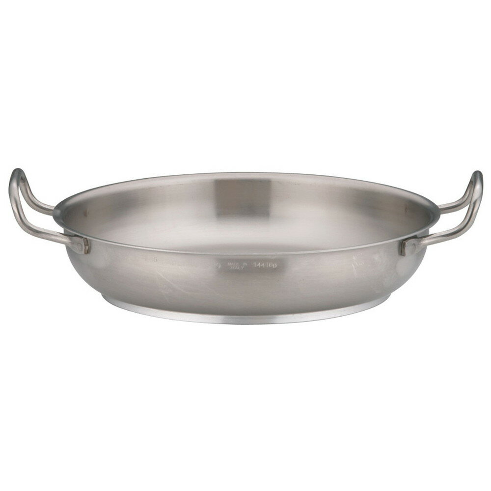 パデルノ 18-10オムレツパン 1115-28 [ 外径:298mm 深さ:55mm 底径:226mm ] [ 料理道具 ] | 厨房 キッチン 飲食店 ホテル レストラン 業務用