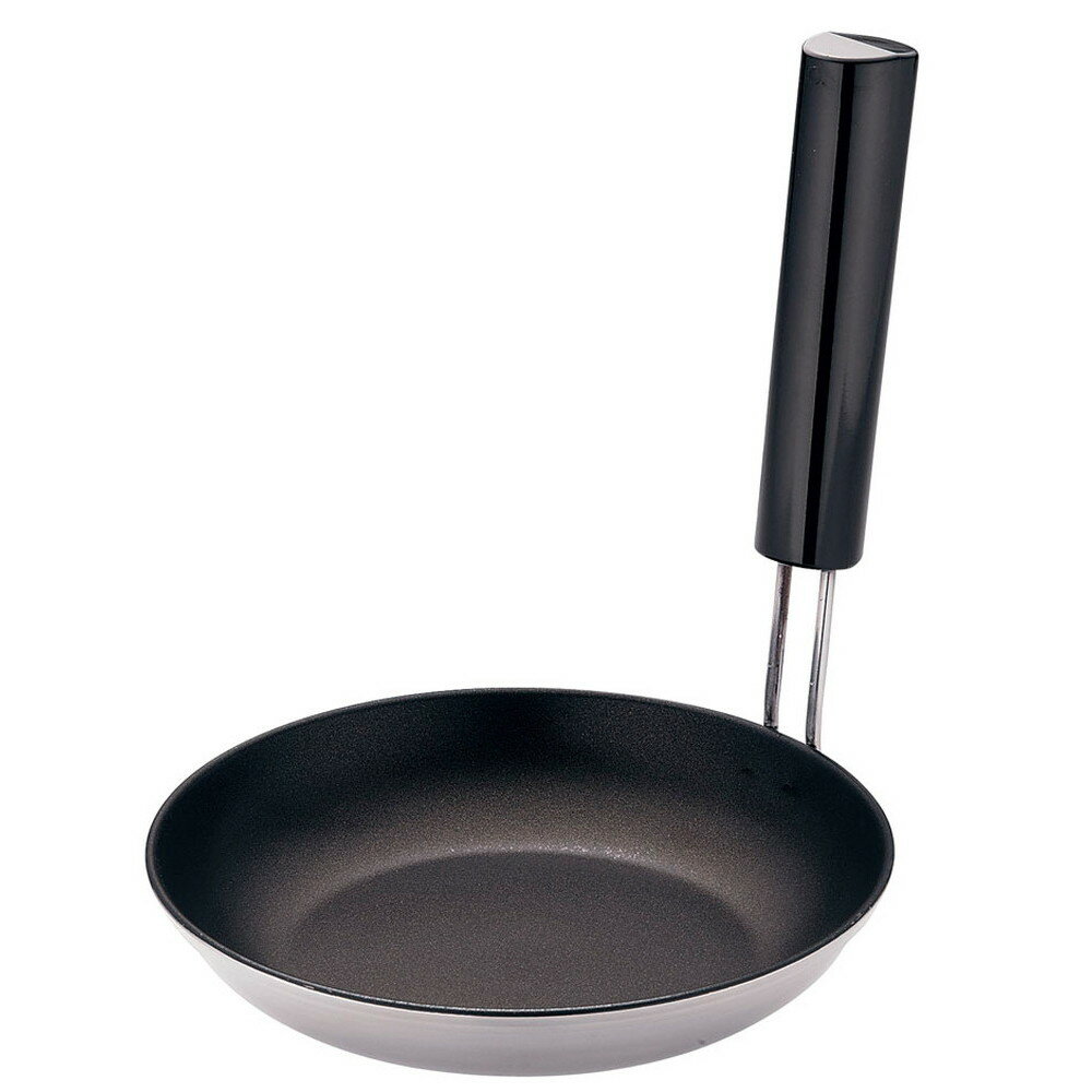 18-10PC柄 三層鋼親子鍋 フッ素加工 縦柄 [ 内径:166 x 深さ:30mm 底径:120mm ] [ 料理道具 ] | 厨房 ..