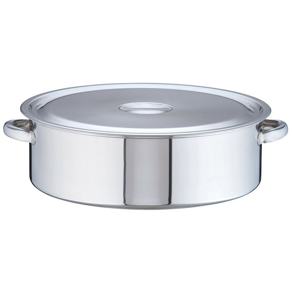 18-8 外輪鍋 48cm [ 内径:48cm 外径:502mm 深さ:160mm 29L ] [ 料理道具 ] | 厨房 キッチン 飲食店 ホテル レストラン 業務用