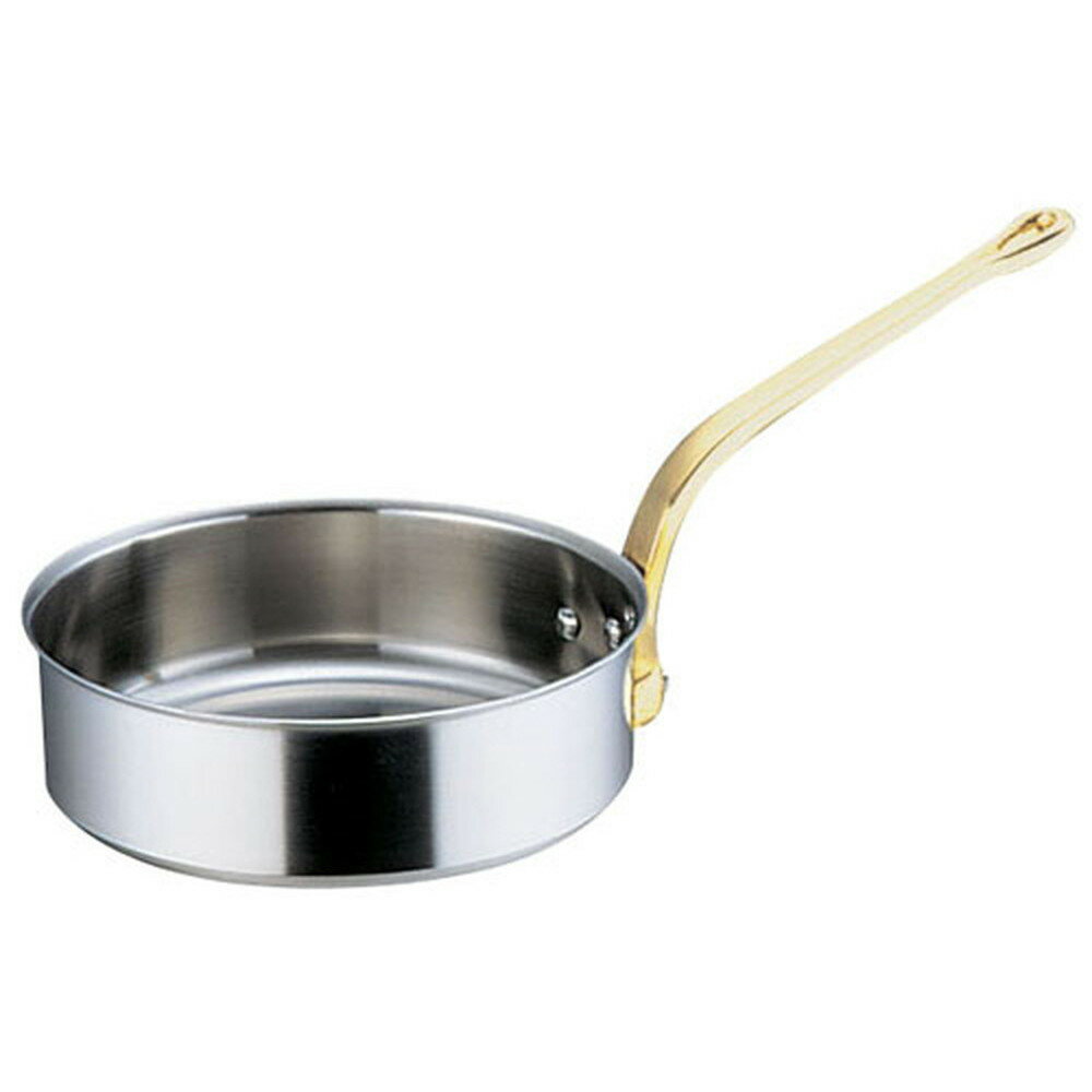 スーパーデンジ ソテーパン(蓋無) 18cm [ 外径:192mm 深さ:65mm 底径:150mm 1.5L ] [ 料理道具 ] | 厨房 キッチン 飲食店 ホテル レストラン 業務用