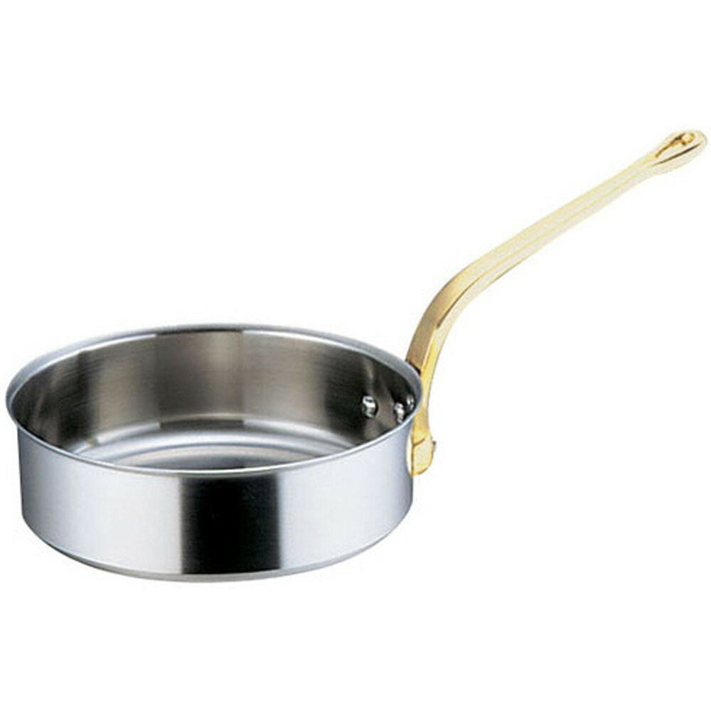 スーパーデンジ ソテーパン(蓋無) 21cm [ 外径:222mm 深さ:70mm 底径:185mm 2.3L ] [ 料理道具 ] | 厨房 キッチン 飲食店 ホテル レストラン 業務用