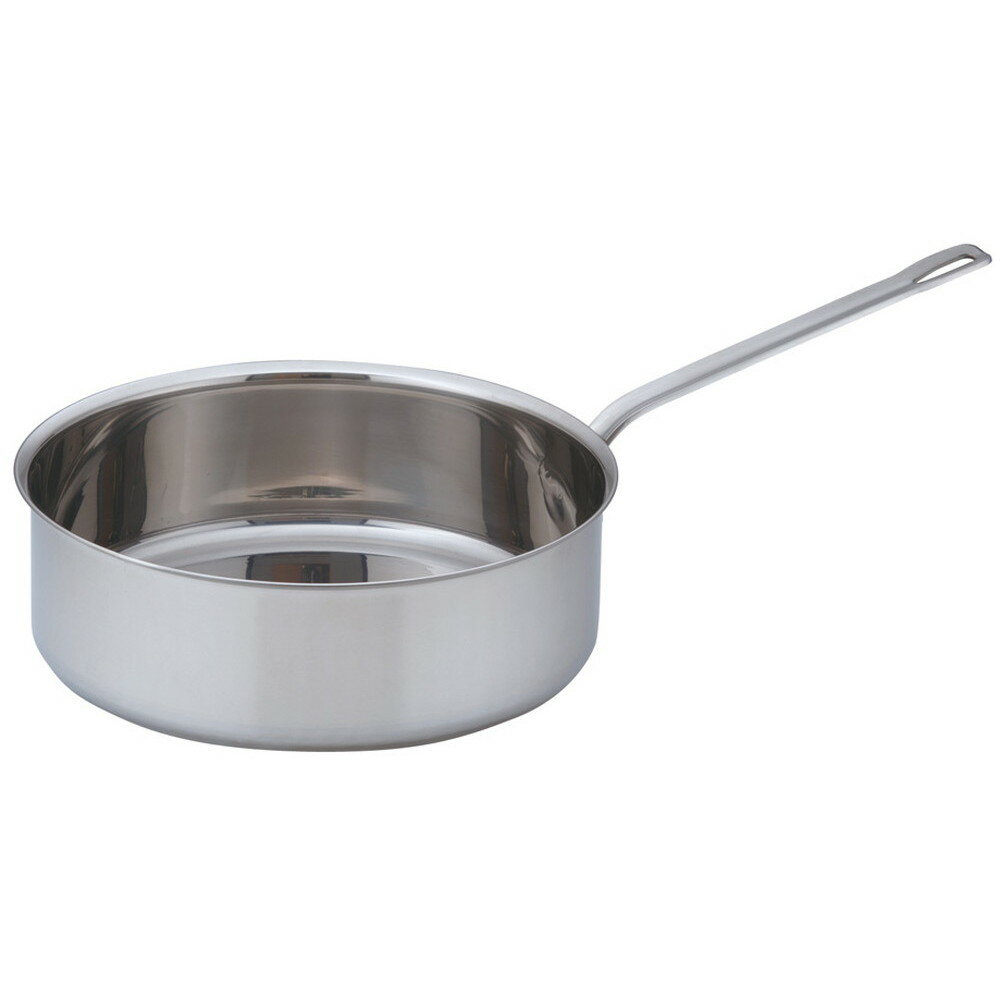 パワー・デンジ ソテーパン(蓋無) 30cm [ 外径:312mm 深さ:100mm 底径:280mm 7L ] [ 料理道具 ] | 厨房 キッチン 飲食店 ホテル レストラン 業務用