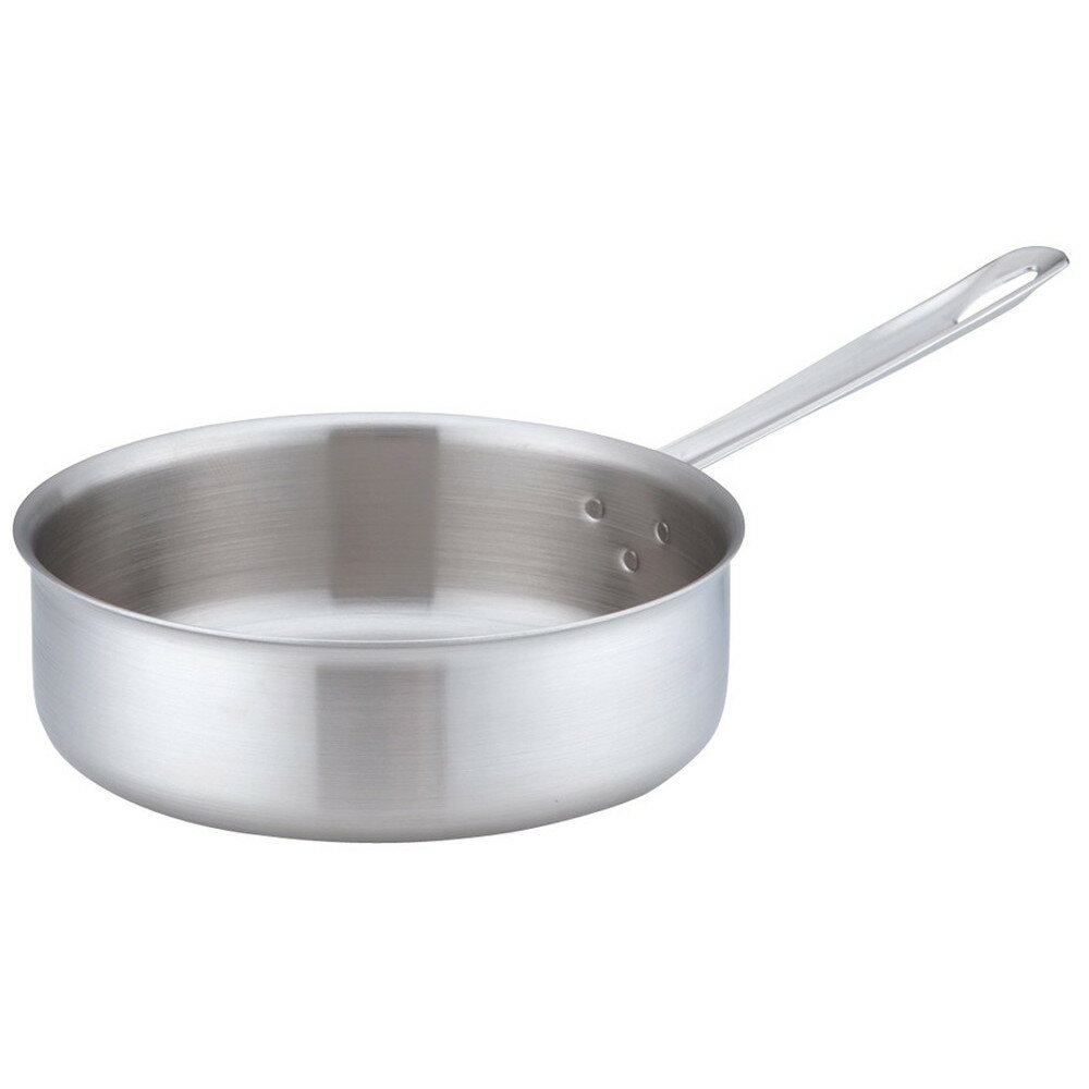 トリノ ソテーパン 24cm [ 外径:250mm 深さ:80mm 底径:200mm 3.5L ] [ 料理道具 ] | 厨房 キッチン 飲食店 ホテル レストラン 業務用