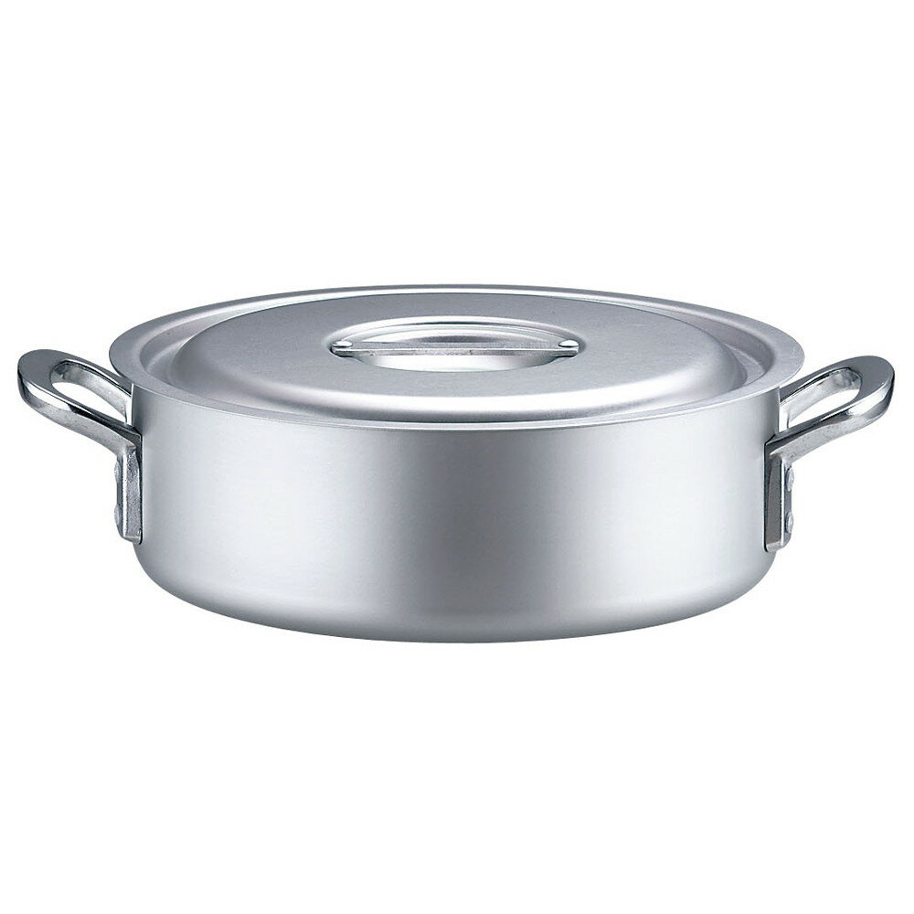 TKG アルミニウム 外輪鍋 目盛付(アルマイト加工) 51cm [ 外径:518mm 深さ:170mm 34L ] [ 料理道具 ] | 厨房 キッチン 飲食店 ホテル レストラン 業務用