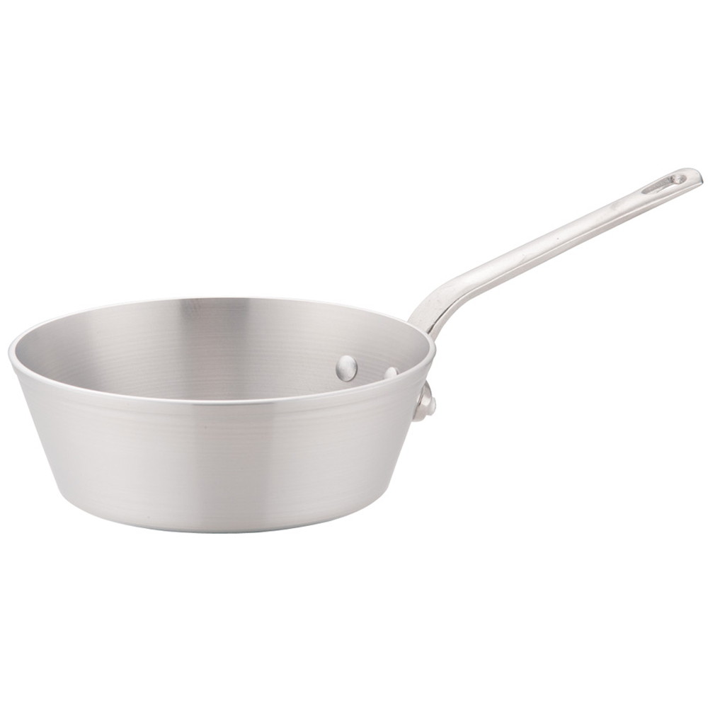 アルミDONテーパー鍋 21cm [ 底径:153x 深さ:75mm 2.1L ] [ 料理道具 ] | 厨房 キッチン 飲食店 ホテル レストラン 業務用