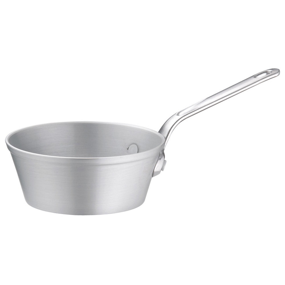 アルミ マイスターテーパーパン 18cm [ 口径:180 x 底径:129 x 深さ:70mm 1.4L ] [ 料理道具 ] | 厨房 キッチン 飲食店 ホテル レストラン 業務用