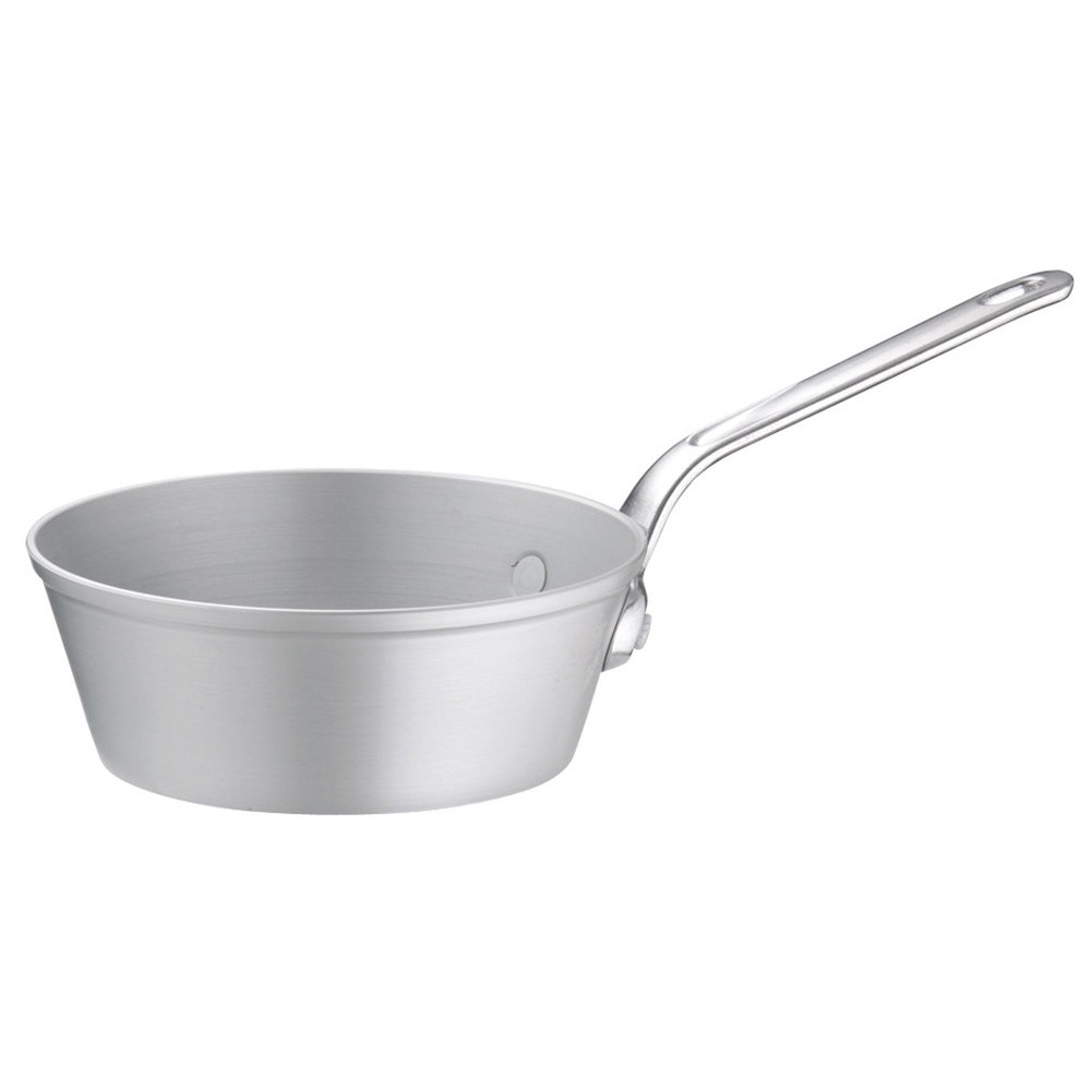 Yukihira Pans - アルミ マイスターテーパーパン 21cm [ 口径:210 x 底径:153 x 深さ:75mm 2.1L ] [ 料理道具 ] | 厨房 キッチン 飲食店 ホテル レストラン 業務用
